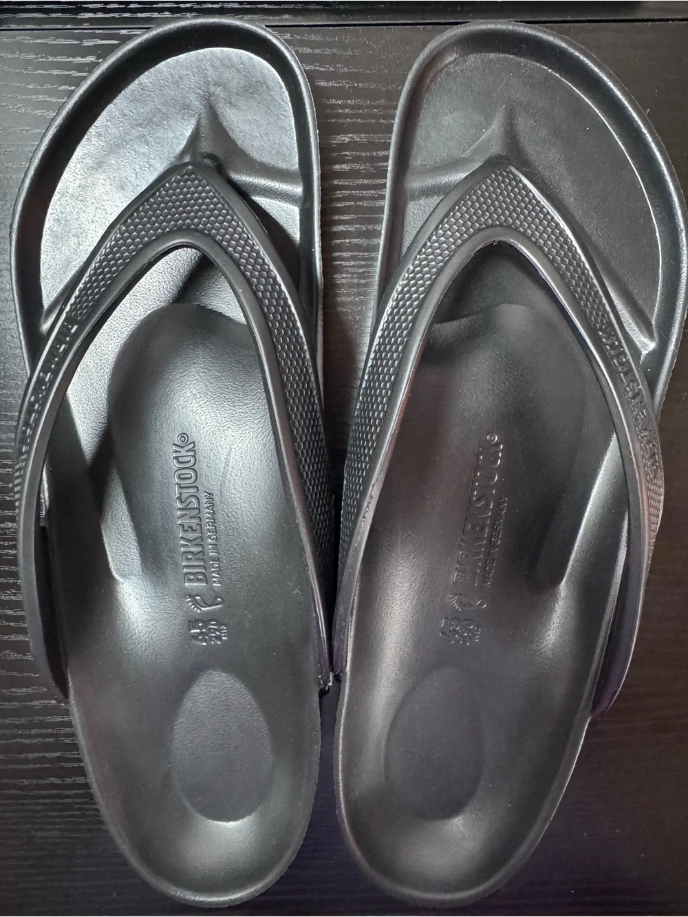 Birkenstock Honolulu EVA - Anthracite / 45 (US Men's 12-12.5